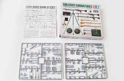 Antiguas Miniaturas Armas Alemanas Tamiya 1/35 - Detalles C4