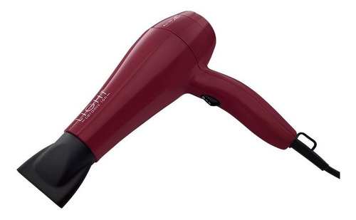 Secador De Cabelos Gama Light Ceramic Ion Marsala - 127v