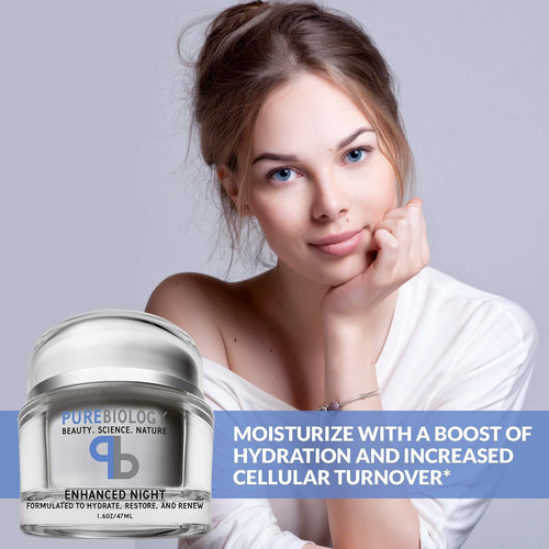 Imagen 2 de 6 de Biología Pura Noche Crema Facial Hidratante Con Retinol, Áci