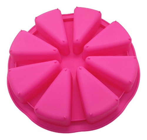 Molds: Pastel De Ocho Porciones Con Cavidad Triangular