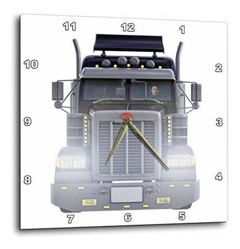 3drose Boehm Trucking  Negro Semi Camion De Graficos De La P