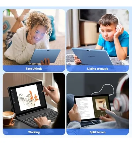 Yumkem Tablet Android 14 De 10 Pulgadas Con 36 Gb
