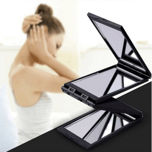 Espelho Dobrável Tetraédrico Home Practical Office Home Mirr