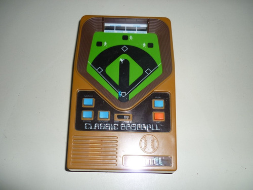 Juego Electrónico De Baseball Mattel. Usado