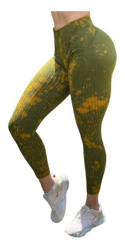 Leggins Deportivo Súper Push Bomba Línea Diamante Premium