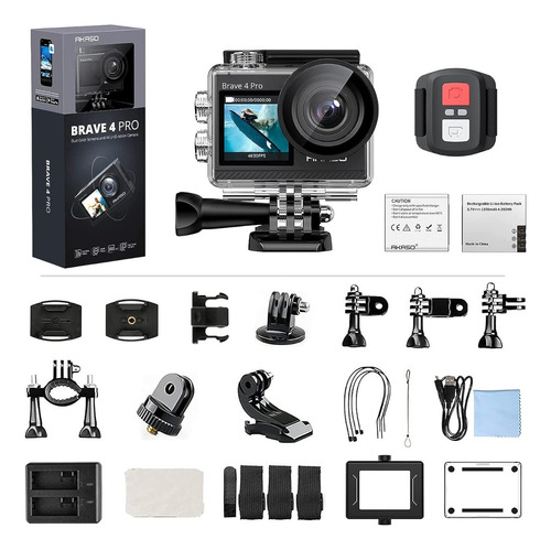 Camara De Acción Subacuatica Akaso Brave 4 Pro 4k30fps