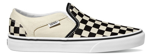      Zapatilla Mujer Asher Checkerboard Black/white