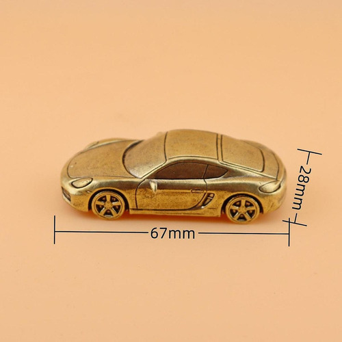 Escultura De Coche Deportivo En Miniatura, Pieza De
