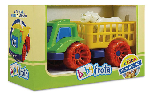 Miniatura Caminhão Fazendeiro Coleção Infantil Babyfrota