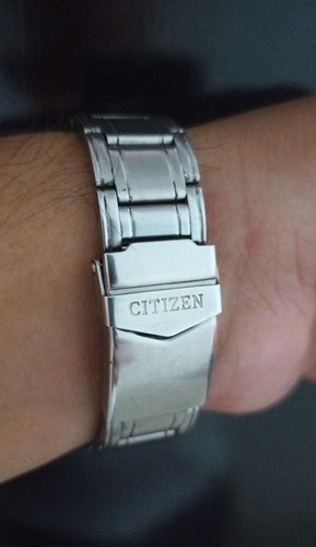 Reloj Citizen Challenger Diver Casi Único Muy Raro Y Escaso Plateado Plateado Blanco (Usado)