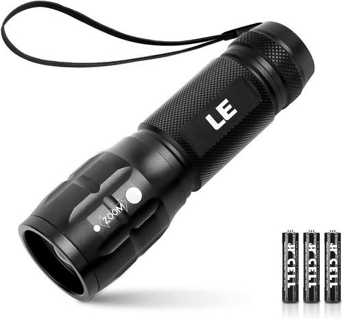 Linterna Led Mini Tactica Enfoque Ajustable Brillante