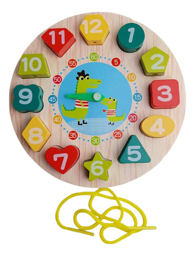 Niños Sensory Busy Boards Accesorios Reloj Con Cuentas De