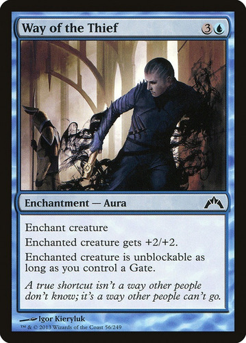 Carta Magic Way Of The Thief X4 Unidades Playset Mtg