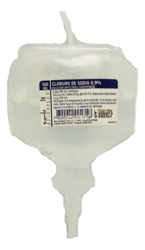 Suero Fisiológico Fresenius Kabi 100 Ml (apiroflex)