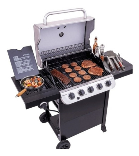 Parrilla A Gas Charbroil 5 Quemadores C/hornalla 698086