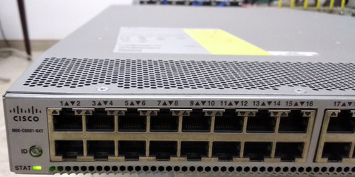 Switch Cisco Nexus N6k-c6001-64 48p 10g Base T + 4p 40giga