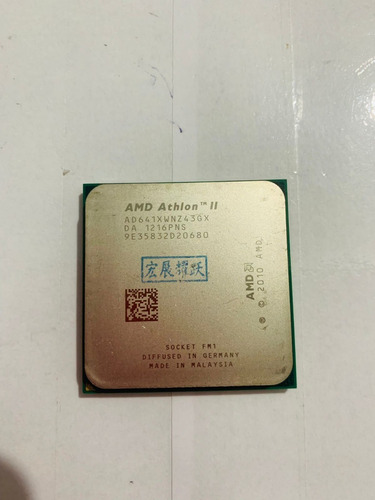Processador Amd Athlon Ii X4 641 Fm1 2,80ghz Ad641xwnz43gx. (Usado)