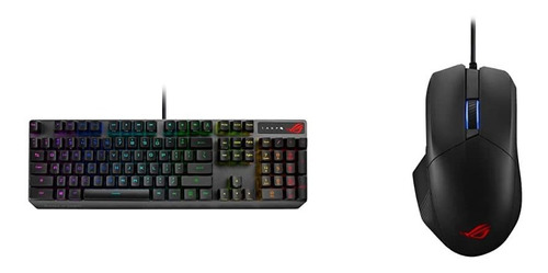 Teclado Y Mouse Asus Rog Strix Scope Rx - Mecánico Par Fr32w