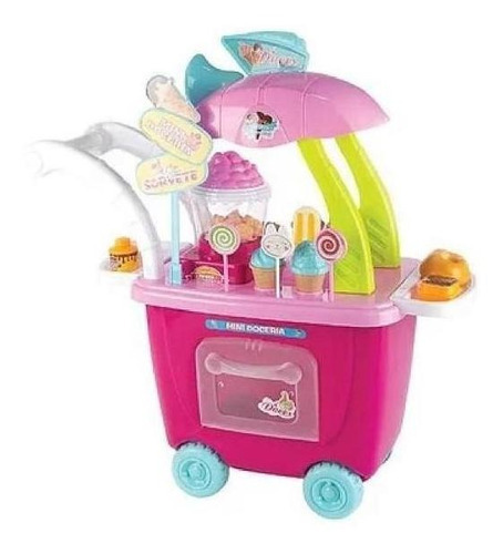 Brinquedo Cozinha Infantil Mini Doceria Fênix