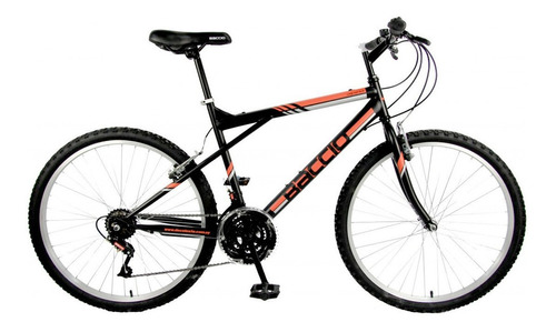 Bicicleta Baccio Alpina Man Rodado 26 Color Negro/Naranja