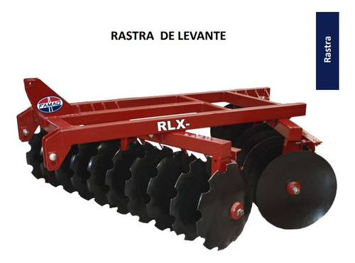 Rastra De Levante De 20 Discos De 24 Famaq Rlx 2024