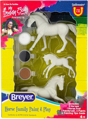 Breyer Horses Stablemates Horse Family Pinting Set | 3 Juego