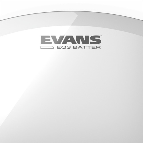 Pele P/ Bumbo 22 '' Evans Eq3 Transparente 22 Bd22gb3