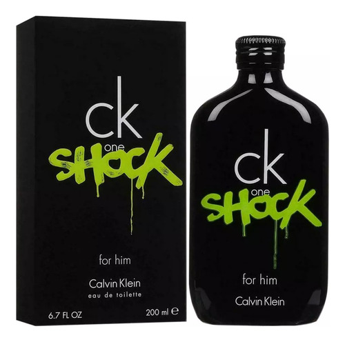 Ck One Shock Edt 200ml Hombre Lujo