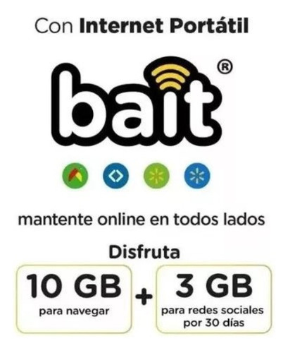 Modem Portatil | Internet Inalambrico | Router Mi-fi | Bait