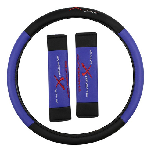 Cubre Asiento Universal Azul Kit Tunning