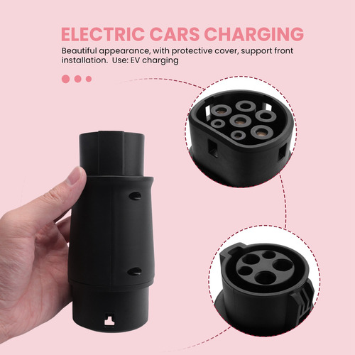 Adaptador Evse J1772 Para Vehículo Eléctrico De 1 A 2 Enchuf