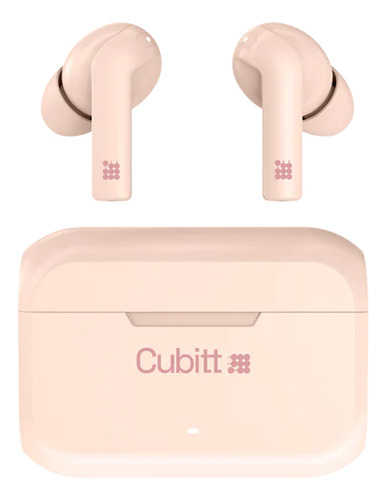 Audífonos Earbuds Inalámbricos Bluetooth Cubitt Rosa