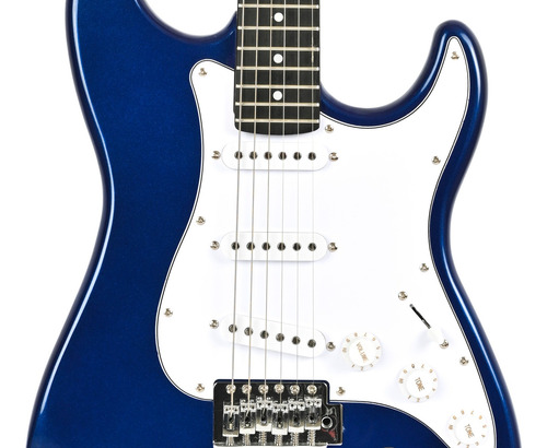 Imagen 2 de 7 de Guitarra Electrica Stratocaster Parquer St100blu