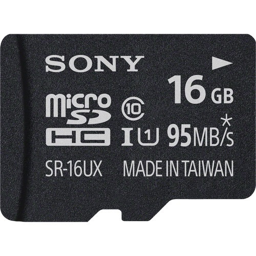 Imagem 2 de 3 de Cartão Memória Micro Sd 16gb Sony Class 10 95mb/s Lacrado
