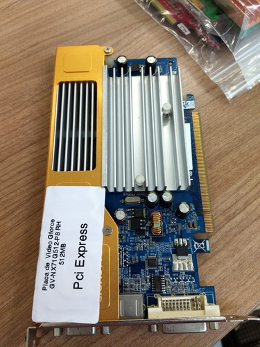 Placa De Vídeo Gforce Gv-nx71g512-p8 Rh 512mb