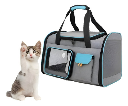 Bolso Transportador Gato Avion Mochila Mascotas Bolsos Gatos