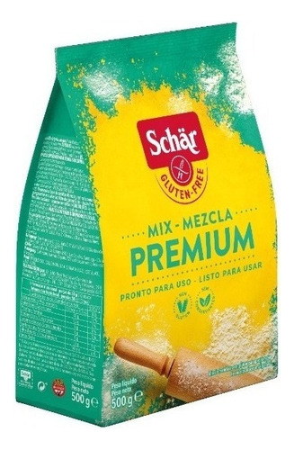 Kit Com 7 Farinhas Mix Premium Sem Glúten 500g - Schar