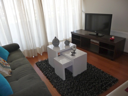 Departamento Amoblado En Arriendo Román Diaz, Providencia