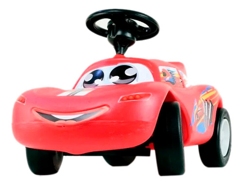 Carro Montable Andadera Cars Rayo Mcqueen Niños Y Niñas