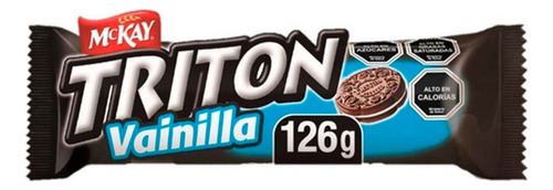 Galletas Triton Vainilla 126gr Mckay