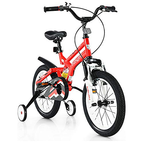 Bicicleta Infantil Con Ruedas Desmontables 16 