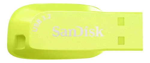 Pendrive Sandisk Ultra Shift 32gb USB 3.2 Gen 1 100 Mb/s plastico color Amarillo