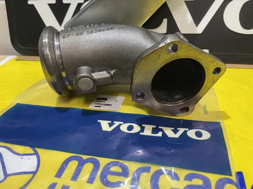 Curva Saída Turbina Volvo Vm Ônibus B7 Com Freio Motor Cpl Curva Saída Turbina Volvo Vm Ônibus B7 Com Freio Motor Cpl