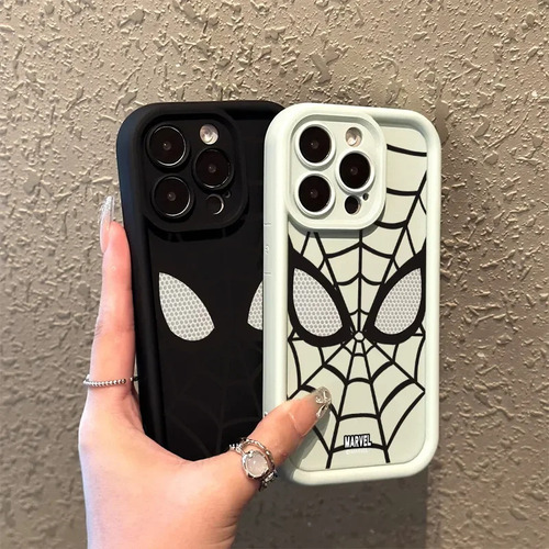 Funda De Teléfono Spider Man Lisa De Varios Pasos Para Iphon
