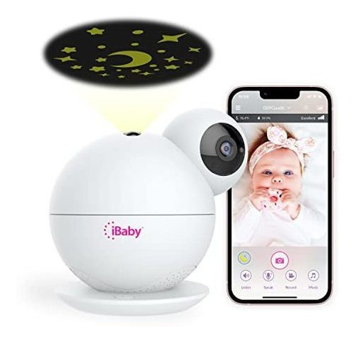 Monitor Inteligente Para Bebés Ibaby M8 2k, Visión Nocturna 