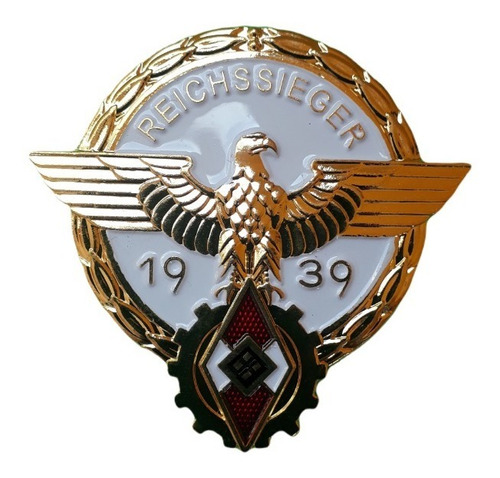 Piocha Insignia Militar Metálica Reichssieger 