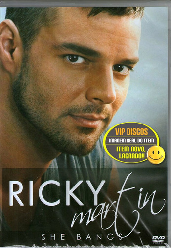 Dvd Ricky Martin She Bangs - Raro