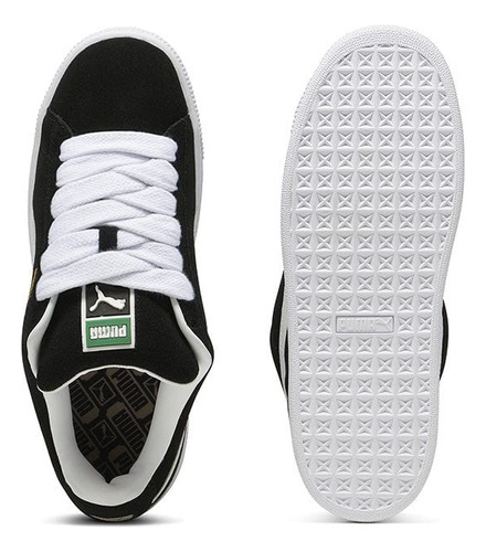 Zapatillas Puma Suede Xl Originales Negras (horma Chica)