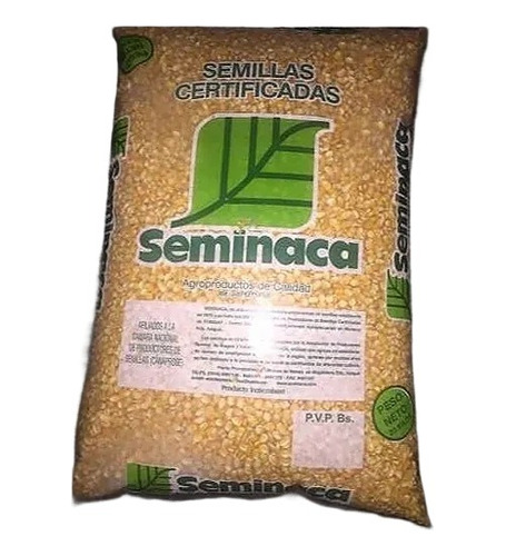 Semilla De Maíz Amarillo, 88% De Germinación, 20 Kg.