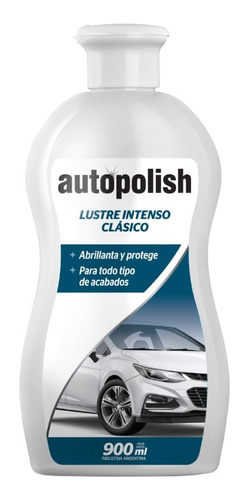 Autopolish Clásico Lustre Intenso Quita Rayones 450 Ml Cera